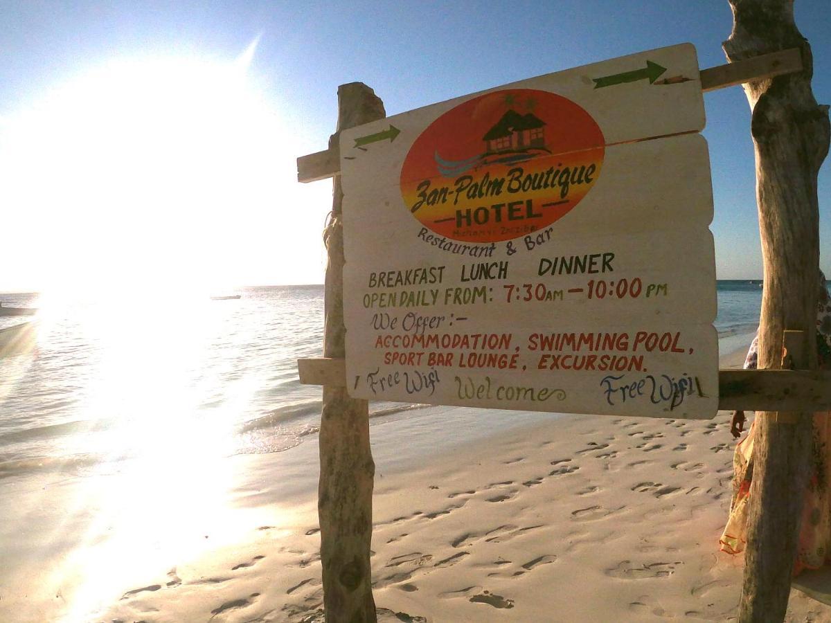 Zanpalm Boutique Hotel Michamvi Kae Ngoại thất bức ảnh